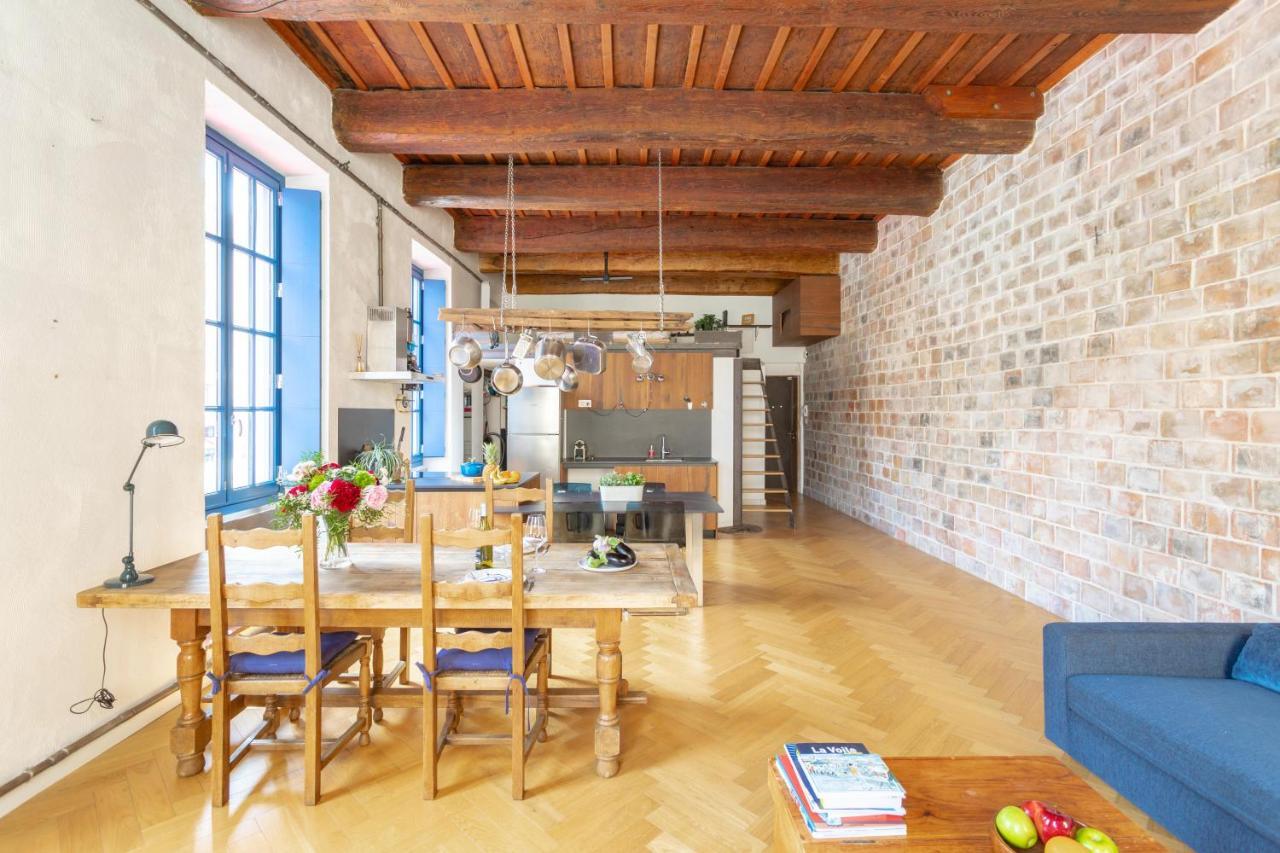 Sunny Stylish Spacious Loft In Old-Port Marseille Exterior photo